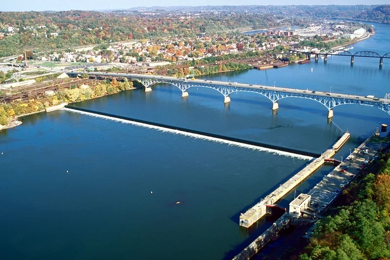 Allegheny River Lock and Dam No. 2, Pittsburgh, Pennsylvania