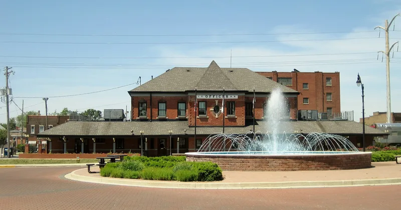Illinois Central Railroad Depot, Kankakee, Illinois