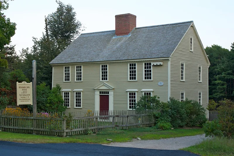 Caryl, Benjamin, House, Dover, Massachusetts