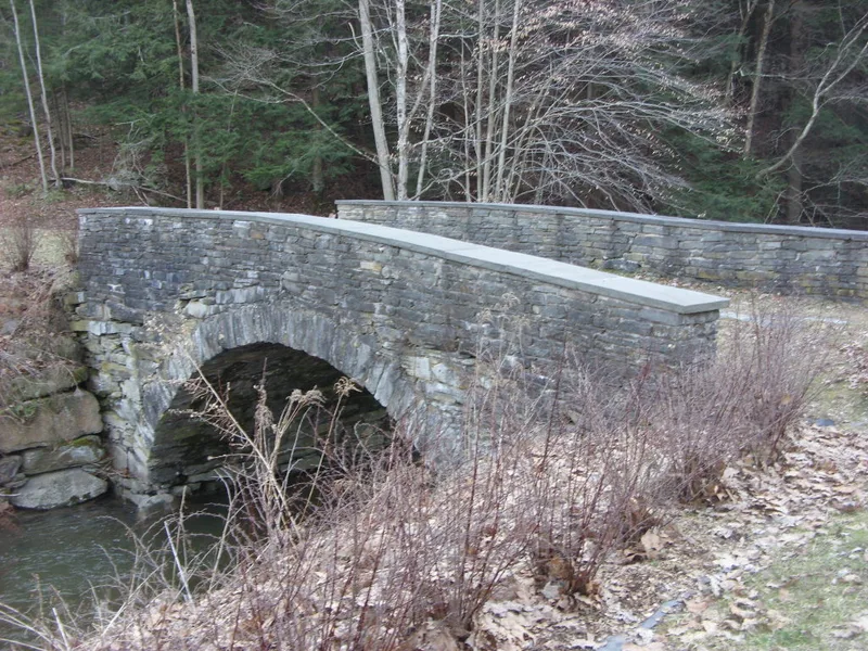 Hankins Stone Arch Bridge, Hankins, New York