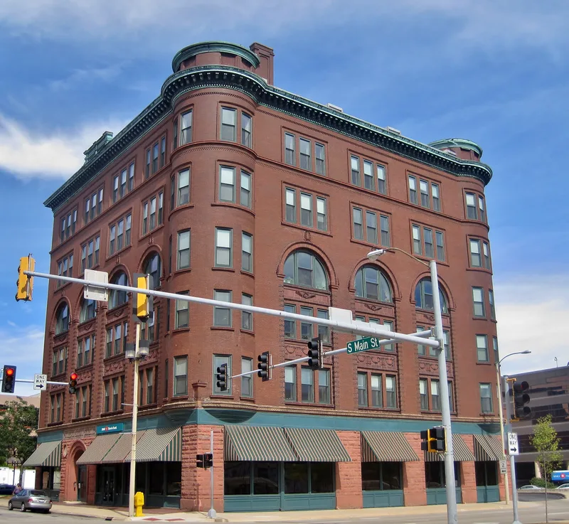 Brown, William, Building, Rockford, Illinois