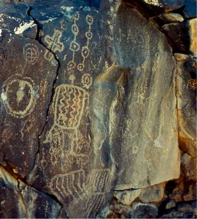 Black Canyon-Inscription Canyon-Black Mountain Rock Art District, California