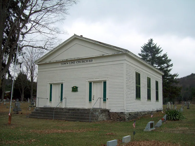 Town Linke Church and Cemetery, Cameron Mills, New York