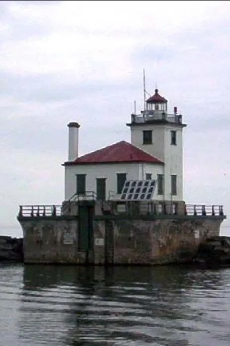 Oswego West Pierhead Lighthouse, Oswego, New York