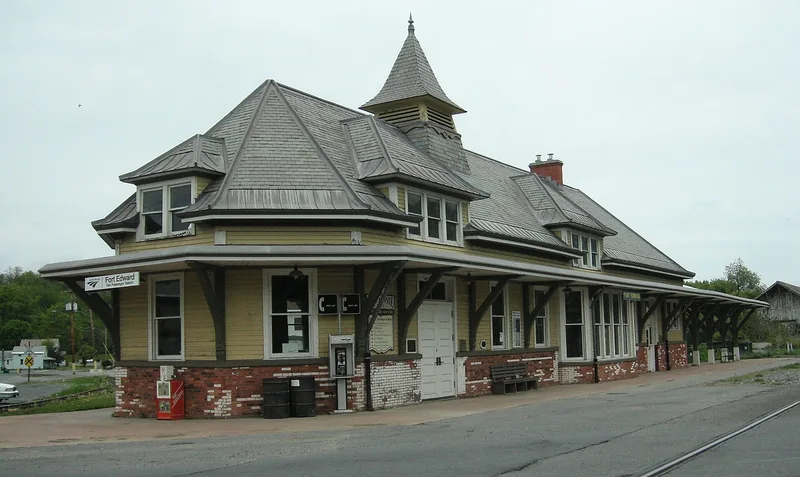 Fort Edward D&H Train Station, Fort Edward, New York