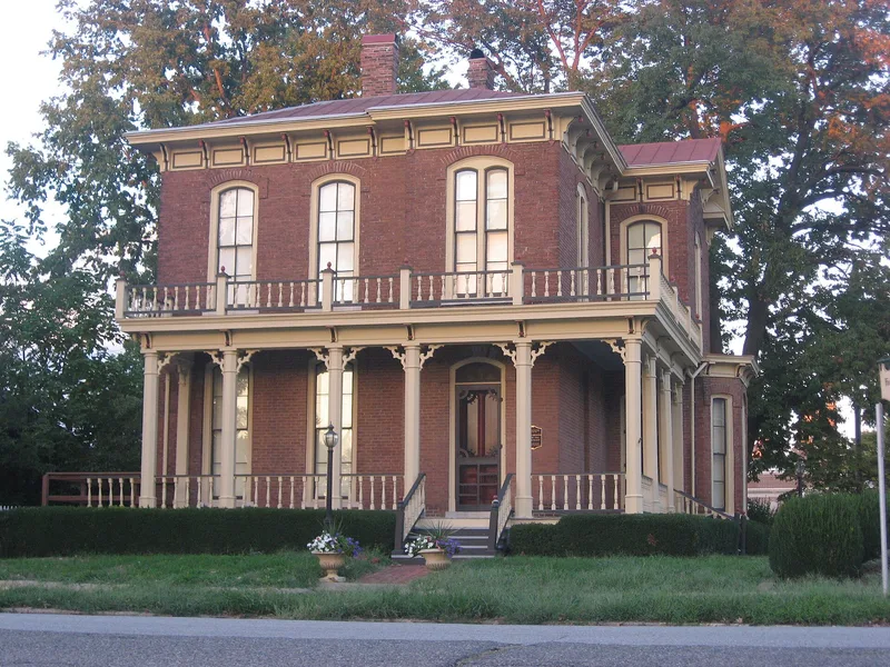 Hopkinson, Ambrose, House, Olney, Illinois