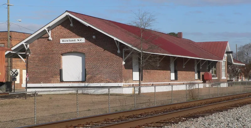 Rowland Depot, Rowland, North Carolina