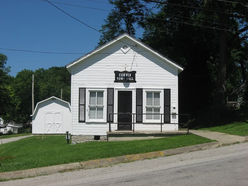 Corwin Council House and Jail, Corwin, Ohio