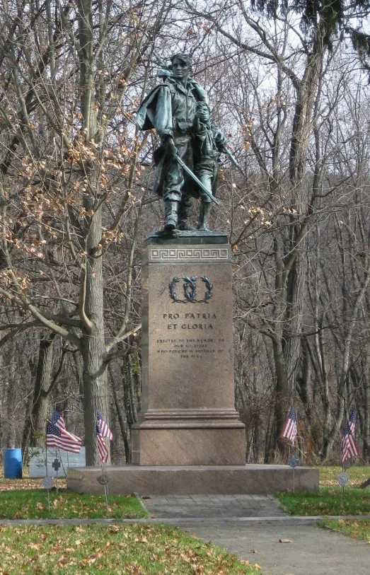 Protection of the Flag Monument, Athens, Pennsylvania