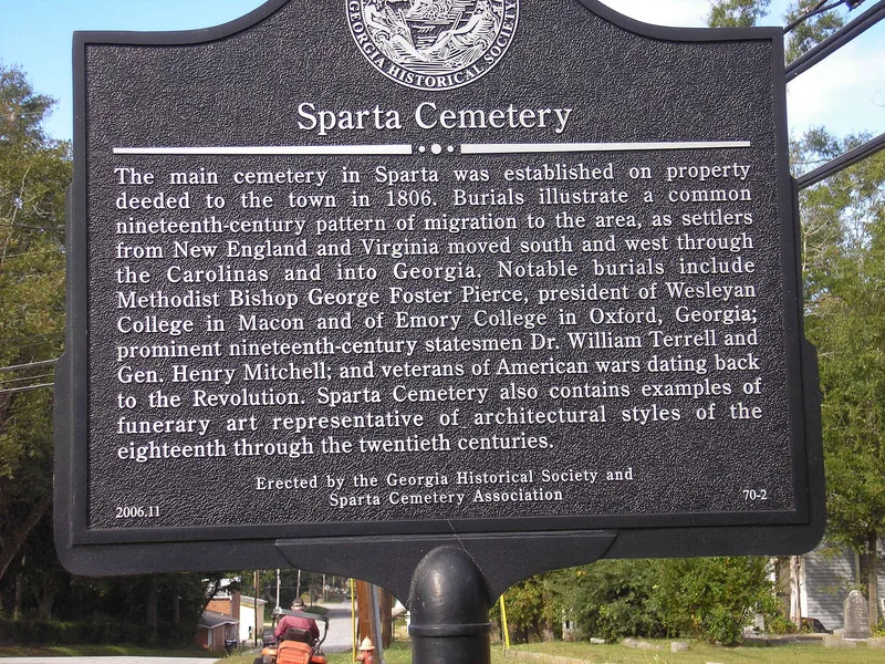 Sparta Cemetery, Sparta, Georgia