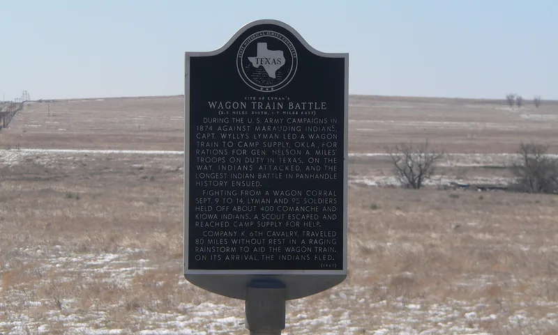 Battle of Lyman's Wagon Train, Canadian, Texas