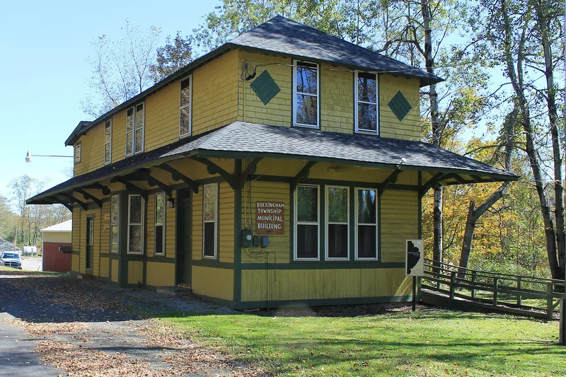 Starlight Station, New York, Ontario, and Western Railway, Buckingham Township, Pennsylvania