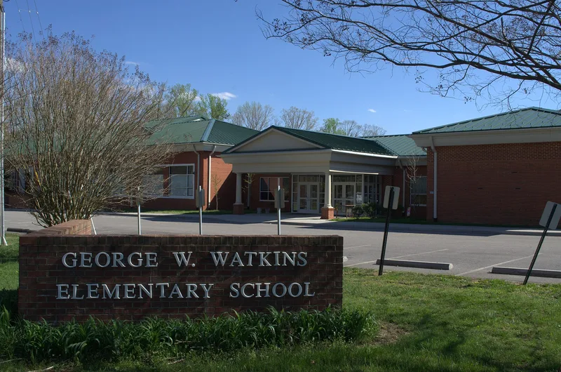 New Kent School, George W Watkins School, New Kent; Quinton, Virginia