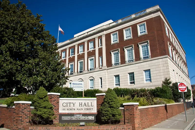 Winston-Salem City Hall, Winston-Salem, North Carolina