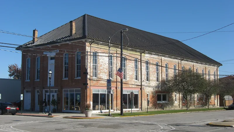 Harlan Hall, Marshall, Illinois