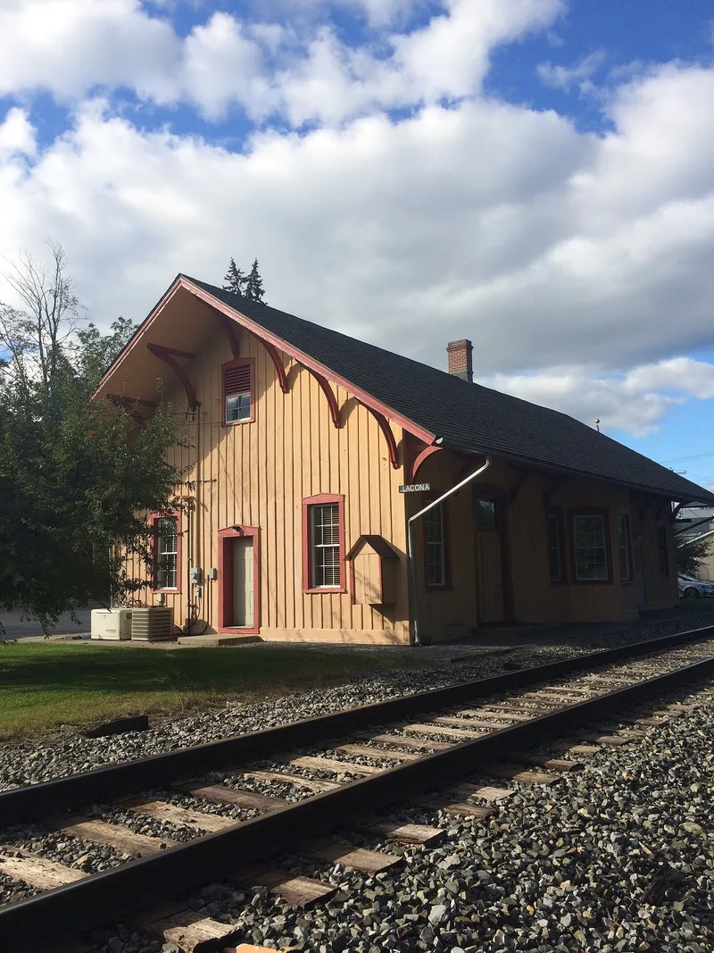 Lacona Railroad Station and Depot, Lacona, New York