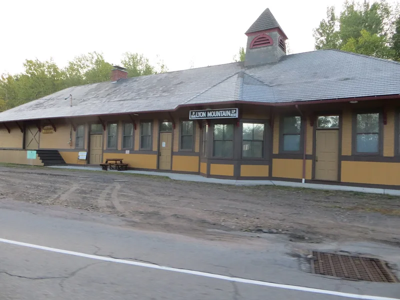 Lyon Mountain Railroad Station, Lyon Mountain, New York