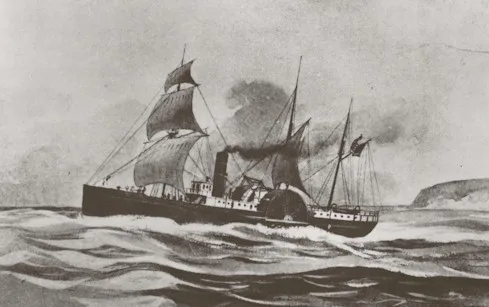 BROTHER JONATHAN (Shipwreck Site), Crescent City, California