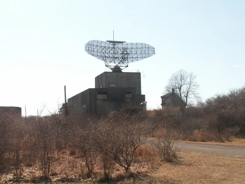 AN/FPS-35 Radar Tower and Antenna, Montauk, New York