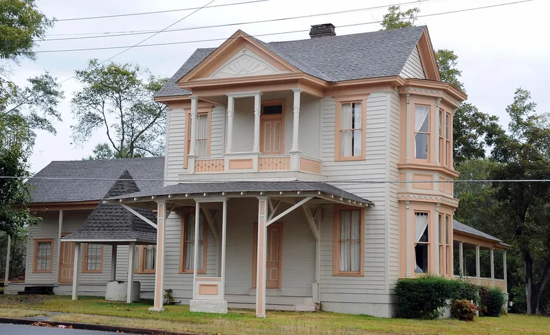 Perkins, James I. and Myrta Blake, House, Rusk, Texas