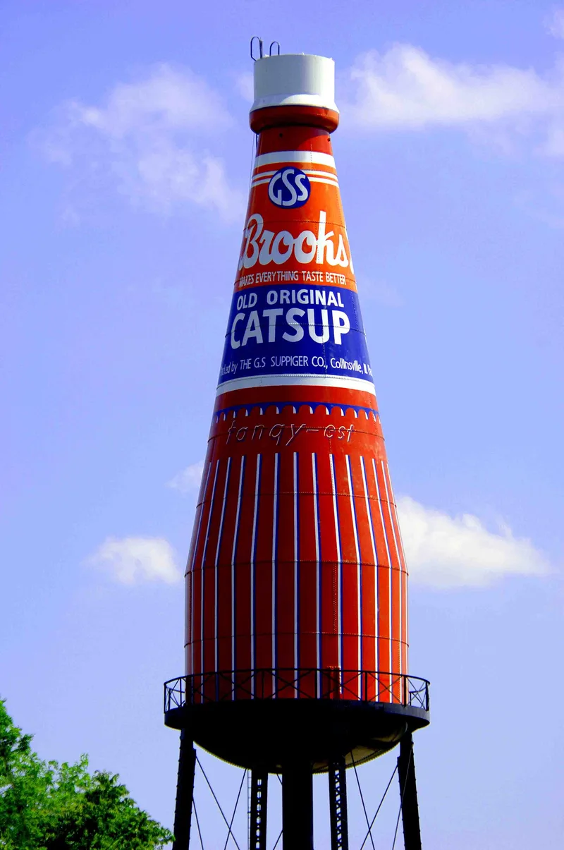 Brooks Catsup Bottle Water Tower, Collinsville, Illinois