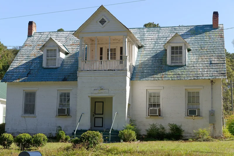 Evergreen Congregational Church and School, Beachton, Georgia