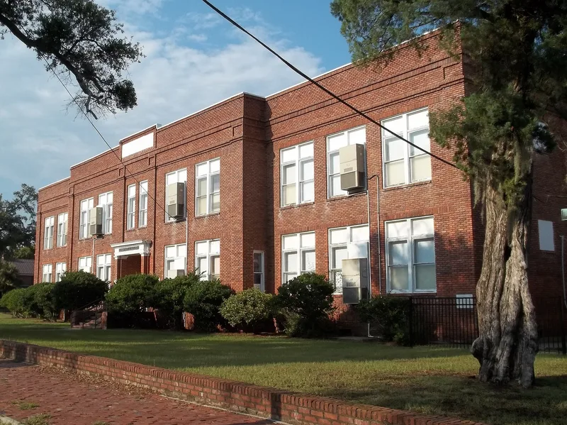 Colored Memorial School and Risley High School, Brunswick, Georgia