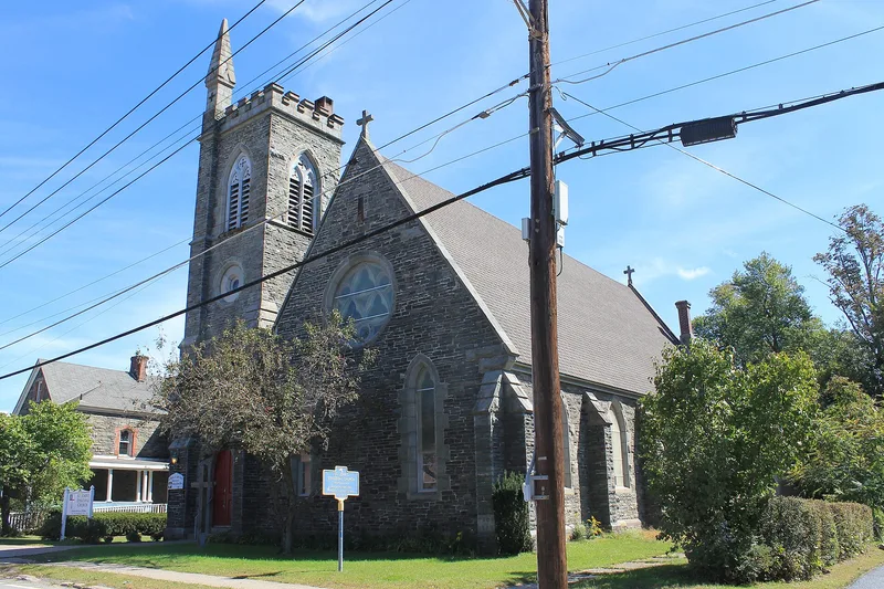 St. John's Episcopal Church and Rectory, Monticello, New York