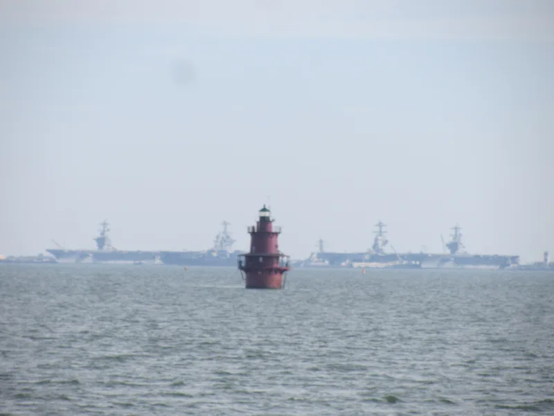 Newport News Middle Ground Light Station, Newport News (Independent City), Virginia