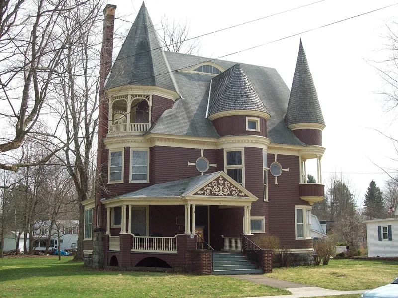 Robbins, Simeon B., House, Franlinville, New York