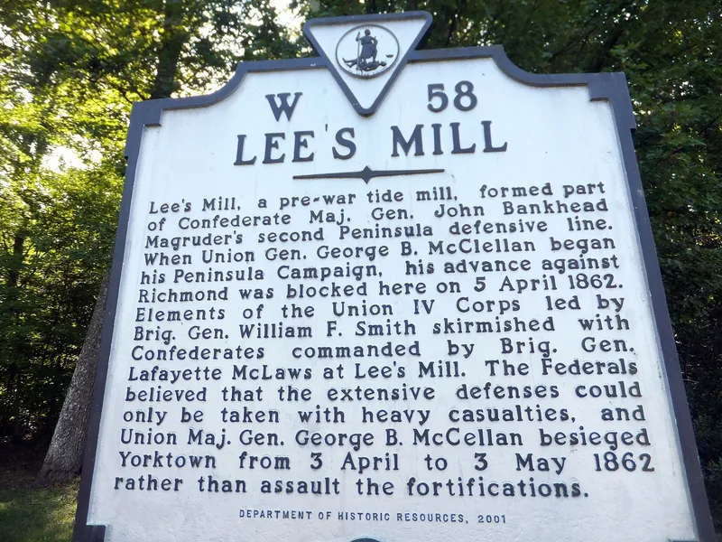 Lee's Mill Earthworks, Newport News, Virginia