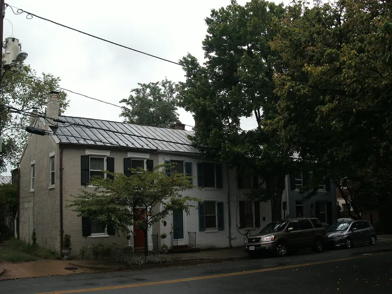 Hepburn, Moses, Rowhouses, Alexandria (Independent City), Virginia