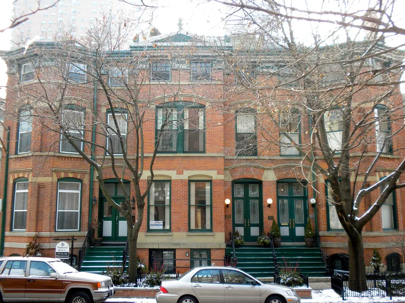 Maynard, Isaac N., Rowhouses, Chicago, Illinois