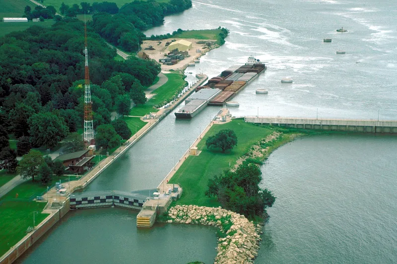 Starved Rock Lock and Dam Historic District, Illinois