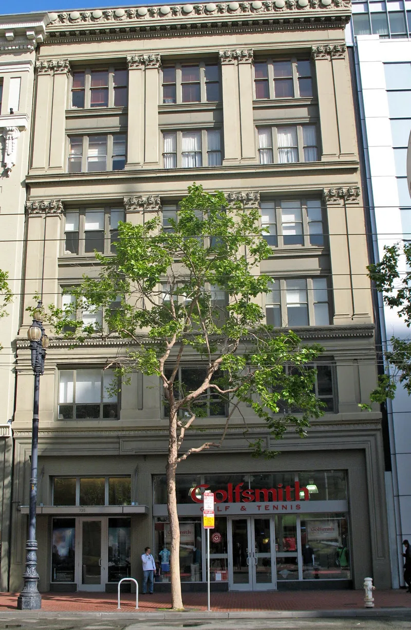 Building at 735 Market Street, San Francisco, California