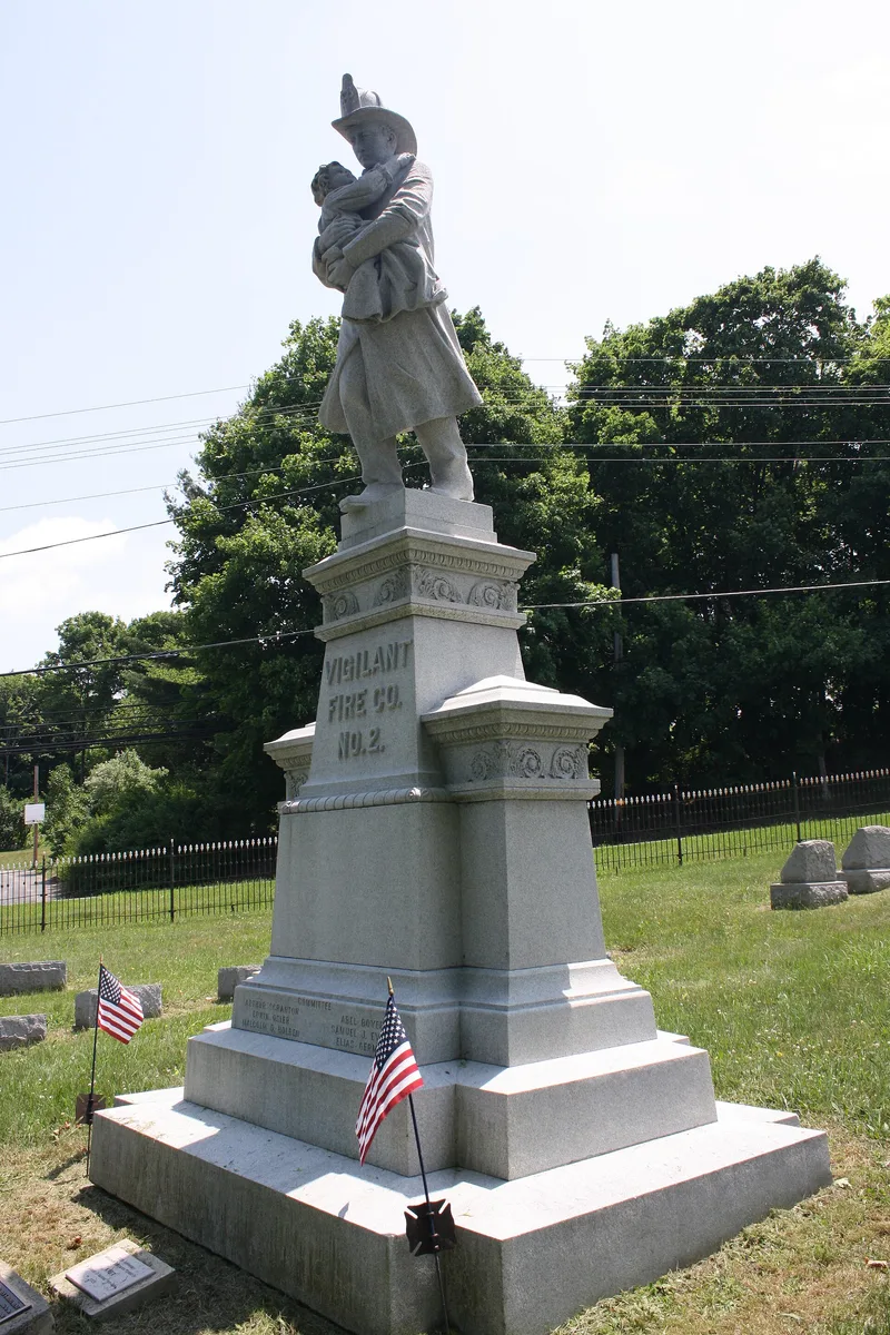 Vigilant Fire Company Firemen's Monument, Washington Township, Pennsylvania