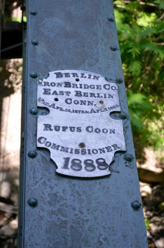 Ruhle Road Lenticular Metal Truss Bridge, Malta, New York