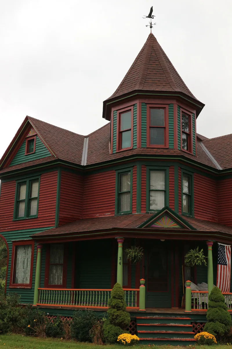 Purple, Gilbert E., House, Newark Valley, New York