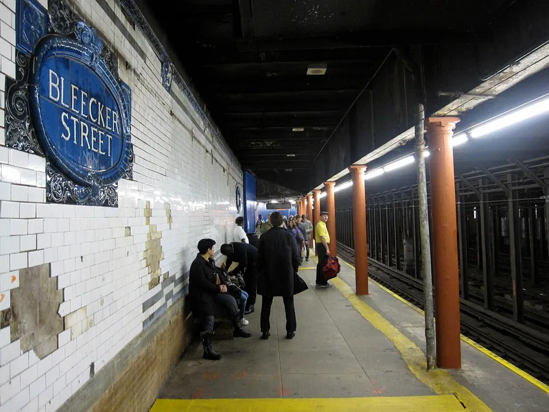 Bleecker Street Subway Station (IRT), New York, New York