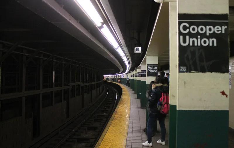 Astor Place Subway Station (IRT), New York, New York