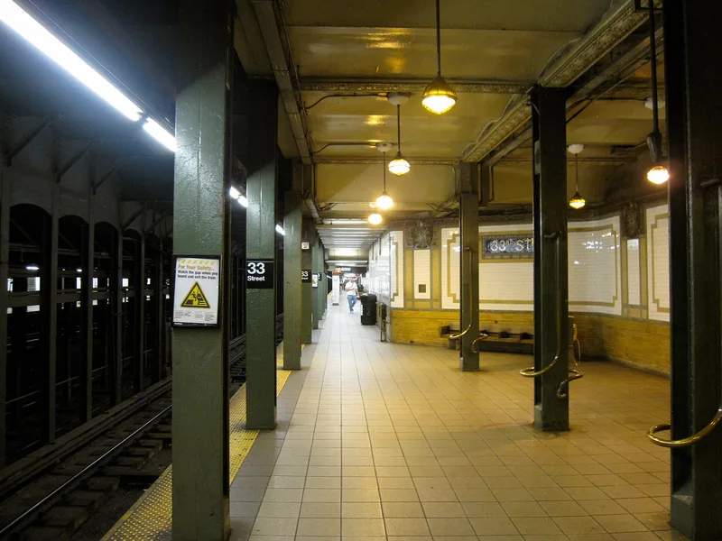 33rd Street Subway Station (IRT), New York, New York