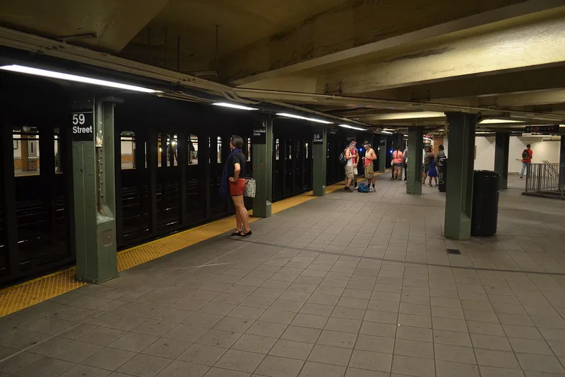 59th Street-Columbus Circle Subway Station (IRT), New York, New York