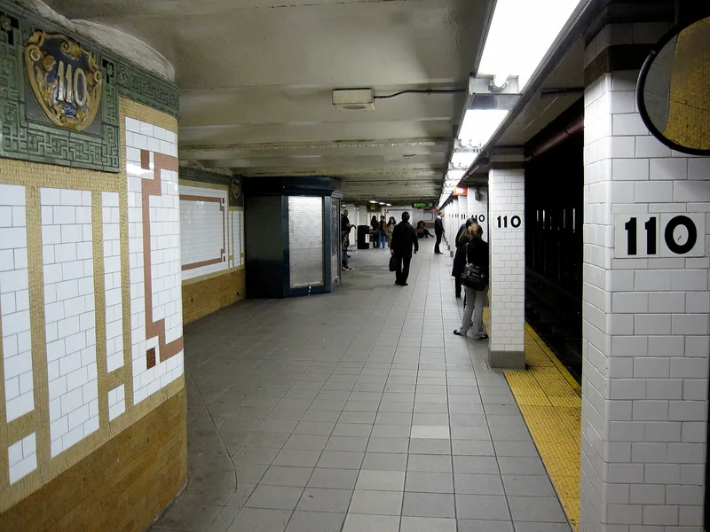 110th Street-Cathedral Parkway Subway Station (IRT), New York, New York