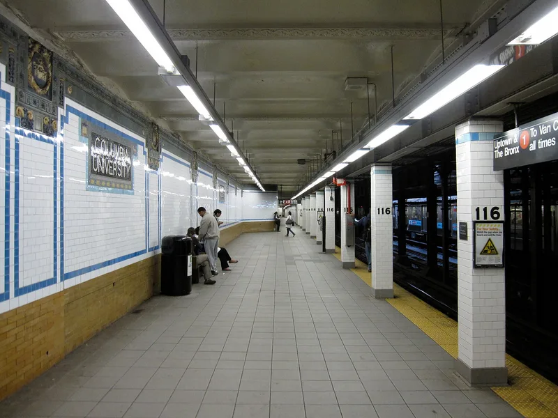 116th Street-Columbia University Subway Station (IRT), New York, New York