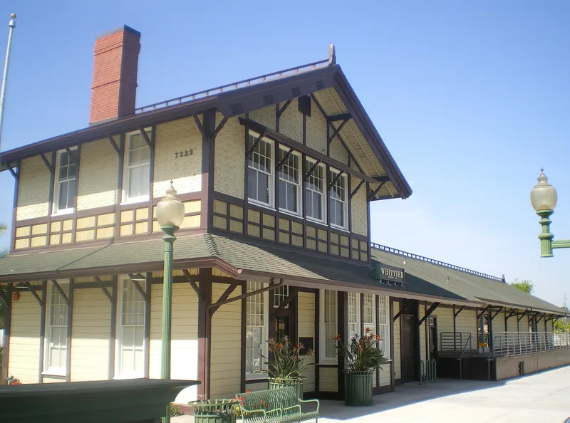 Southern Pacific Railroad Depot, Whittier, Whittier, California