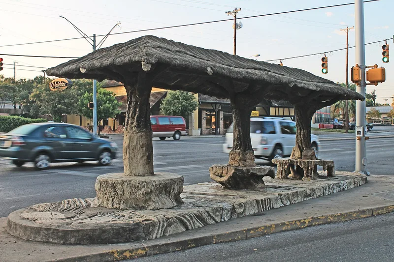 Trolley Stop in Alamo Heights, Alamo Heights, Texas
