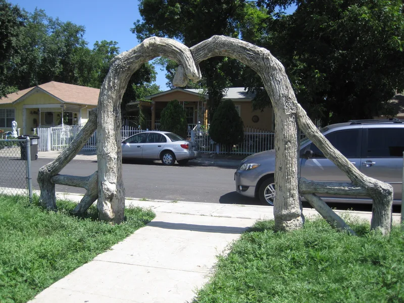 Buckeye Park Gate, San Antonio, Texas