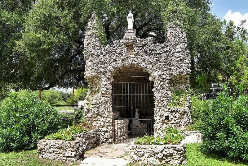 Stations of the Cross and Grotto at the Shrine of St. Anthony de Padua, Texas