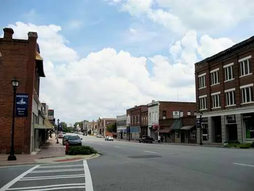 Hawkinsville Commercial and Industrial Historic District, Georgia