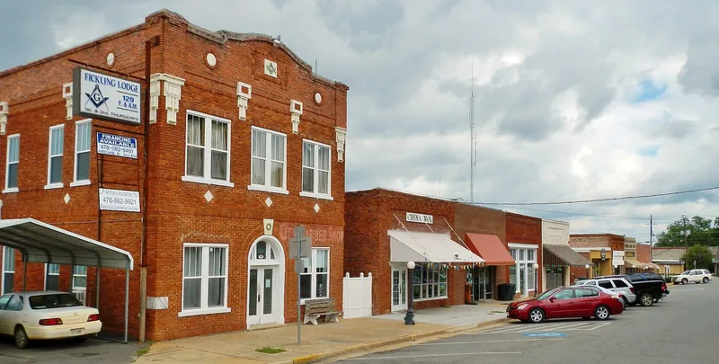 Butler Downtown Historic district, Butler, Georgia